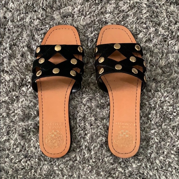 Vince Camuto Studded Sandals -LIKE NEW - Picture 3 of 8